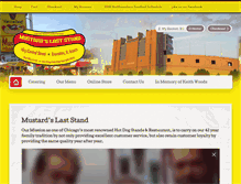 Tablet Screenshot of mustardschicago.com